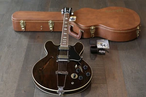Vintage! 1970 Gibson ES-335TD Semi-Hollow Electric Guitar Walnut + Case - Picture 1 of 21
