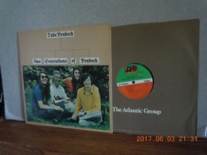 BRUBECK,DAVE  Vinyl lp...TWO GENERATIONS OF BRUBECK...ATLANTIC...M-/VG++...'73 - Picture 1 of 2