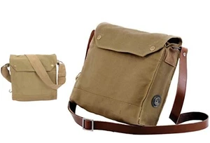 Indiana Jones Tote Bag Mk VII WWII Gas Mask Bag Satchel Reproduction With Strap - Picture 1 of 12
