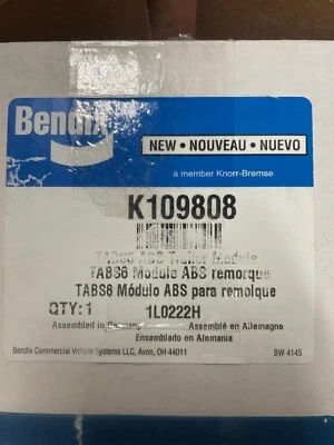 Bendix K109808 Brand New Abs Valve Oem K109807 - Image 1 of 4