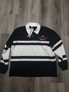 Toyota Supra Long Sleeve Polo Vintage Style Official Licensed NWT Size  MEDIUM - Picture 1 of 4