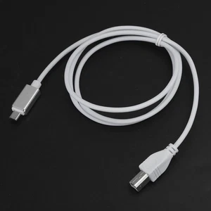 2x V8 Electric Piano Connecting Line Micro USB To B Type Support Tablet PC F NEW - Afbeelding 1 van 12