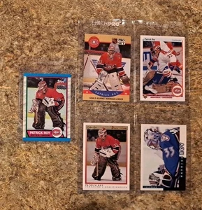 (5) Patrick Roy 1989-90 Topps Card 1990-91 OPC Premier Score Upper Pro Set HOF - Picture 1 of 11