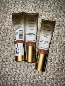 Miracle Second Haut Hydrating Liquid Foundation 12 Deep Neutral SPF 20 30 ml. 3X - Bild 1 von 1