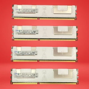 Samsung 32 GB (4x8GB) DDR3-1066MHz ECC RDIMM Memory Modules - Picture 1 of 3