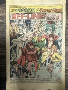 Vision and the Scarlet Witch Marvel Newstand 1983 - Picture 1 of 1