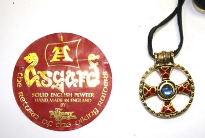 Alchemy Gothic Asgard Alcheology "RING CROSS" VAN10 Viking Valhalla Norse Cross - Image 1 of 4