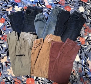 6 Pairs Boys Pants Size 10/12 - Picture 1 of 1