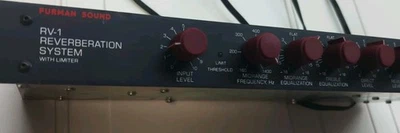 Furman Sound RV 1 Spring Reverb mit Limiter Vintage selten - Bild 1 von 4