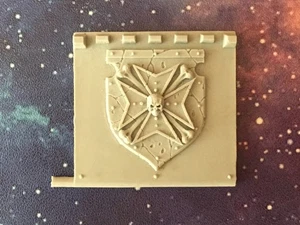 Warhammer 40K GW Forgeworld Black Templars Space Marine Rhino Rear Door OOP - Bild 1 von 3