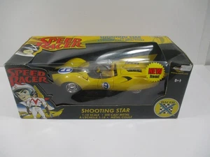** NEW Speed Racer Shooting Star 1:18 Scale Die Cast Metal Car - Photo 1/3