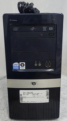 HP Compaq DX2400 NV413UT#ABA PC Pentium Dual-Core E5200 2.5GHz 4GB 160GB - Image 1 of 4