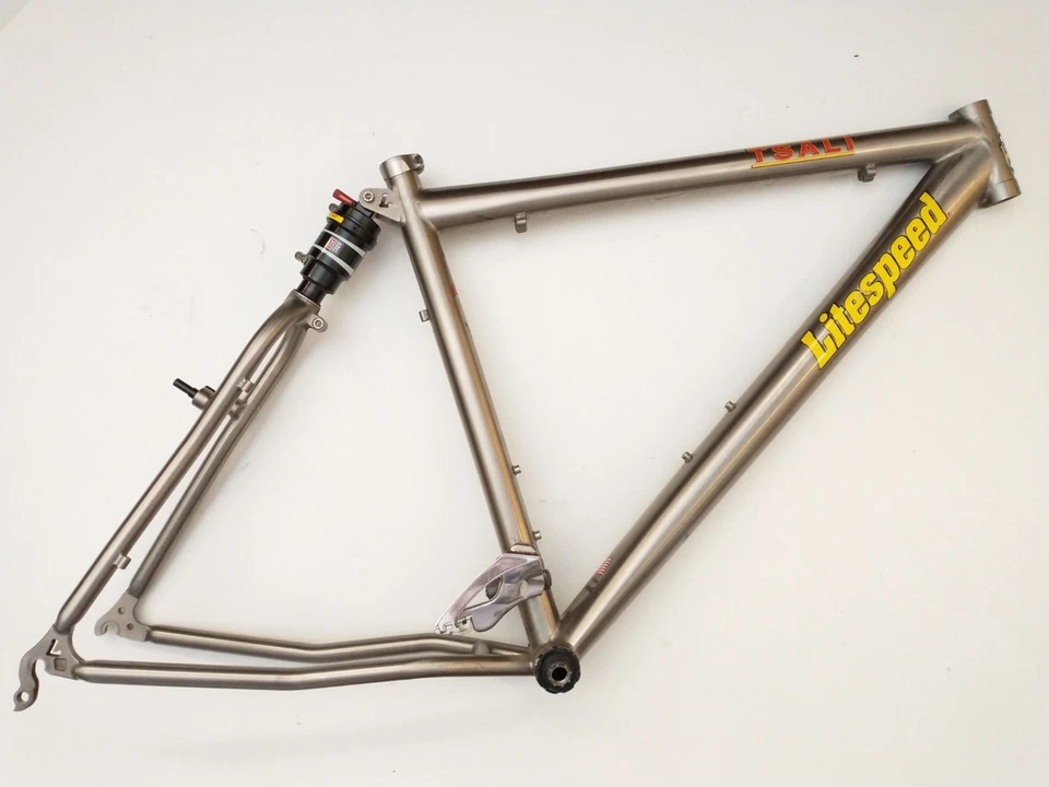 Cuadro Softail de titanio Litespeed Tsali 2001 19,5" 26er - Excelente estado Foto 1 de 4