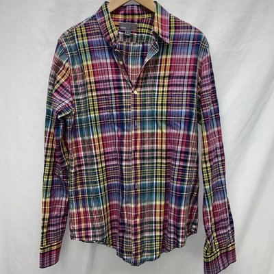 Camisa VINCE Talla Mediana Manga Larga Abotonada L17 Foto 1 de 4