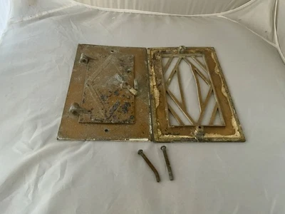 Vintage Art Deco Peep Hole Speak Easy Door Knocker Foto 1 de 4