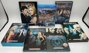 Battlestar Galactica Seasons 1, 2, 2.5, 3, 4, Razor + Blood & Chrome Lot VGC - Bild 1 von 4