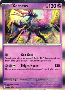Xerneas Holo 064/132 ME01: Mega Evolution NM - Picture 1 of 2