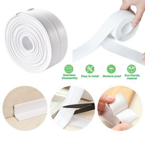 Mold Proof Self Adhesive Bath Wall Sealing Tape for Kitchen Sink Basin