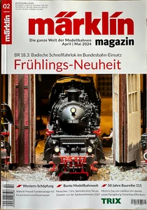 Märklin Magazin + Trix Club News 02/2024 April/Mai mit Poster 18-323 - Bild 1 von 9