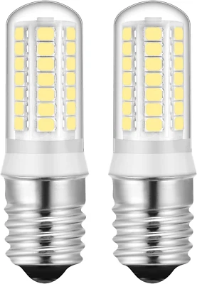 YUIIP E17 LED Bulb Dimmable 4W Microwave Oven Light Bulbs, Daylight White 6000K, - Image 1 of 4