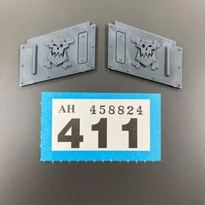 ORK DAKKAJET BOMBA ARMOUR PANELS CONVERSION PARTS WARHAMMER 40K XENOS ORKS - Picture 1 of 1