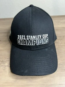 NEW 2021 Stanley Cup Champions NHL Hockey Blank/Pre-Decision SnapBack Hat Cap - Picture 1 of 6