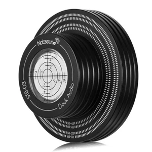 Nobsound Aluminum Record Weight LP Vinyl Turntable Disc Stabilizer Bubble Level - Picture 1 of 12