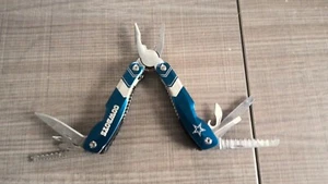 Dallas Cowboys Premium 9-Piece Utility Multi Tool Pliers, knife etc... - Picture 1 of 9