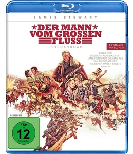 DER MANN VOM GROßEN FLUSS-STEWART,JAMES/MCCLURE,DOUG/CORBETT,GLENN/ BLU-RAY NEW - Picture 1 of 2