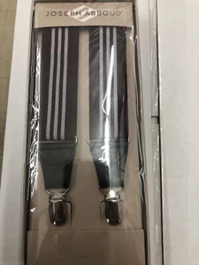 Joseph Abboud Men's Boxed Suspenders in Maroon / Burgundy New - Picture 1 of 5