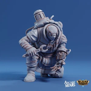 Tortle Artificer Pose 2 | D&D Miniature Dungeons and Dragons Kestudo - Picture 1 of 4