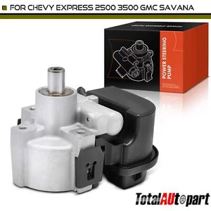 Power Steering Pump with Reservoir for Chevrolet Express 2500 3500 GMC Savana - Picture 1 of 9