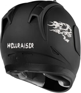 Hellraiser helmet decals. (4 decal set)  NEW! Suzuki  Polaris Honda Yamaha - Bild 1 von 12
