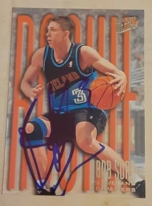Bob Sura Cleveland Cavaliers SIGNIERT SIGNIERT Fleer Ultra ROOKIE Karte #291 - Bild 1 von 2