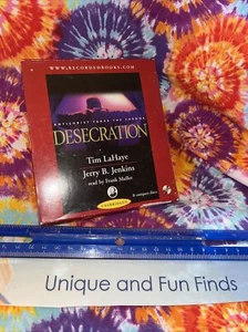 Desecration Antichrist Takes the Throne Tim LaHaye EUC 8 Compact Discs EUC - Picture 1 of 5