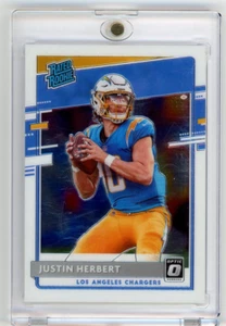 Justin Herbert 2020 Panini Donruss Optic Rated Rookie Los Angeles Chargers - Bild 1 von 2