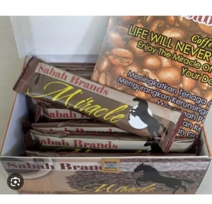 Miracle Coffee Sabah Brand Sexual Enhancement For Men and Women 20 Sachet x 20gm - Picture 1 of 7