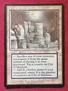 Magic The Gathering THE DARK CITY OF SHADOWS land card MTG - Bild 1 von 2