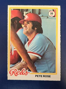 1978 O-Pee-Chee OPC Baseball Card #100 Pete Rose Cincinnati Reds - Picture 1 of 2