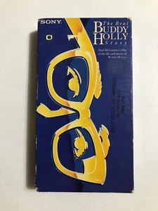VHS: The Real Buddy Holly Story: Paul McCartney: documentary: Sony - Picture 1 of 3