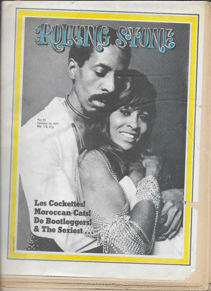 ROLLING STONE magazine #93 TINA TURNER cover  Sly and the Family Stone  Traffic - Image 1 of 1