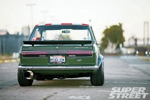 JDM GTR Spoiler fits Datsun Hakosuka gc10 kgc10 kpgc10 510 bluebird c10 skyline - Foto 1 di 12