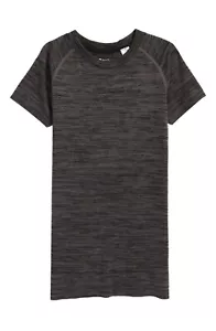 Zella Kinder Space Dye Seamless T-Shirt grau Größe M - Bild 1 von 1