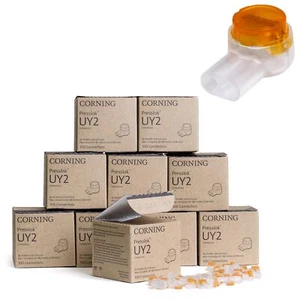 Corning UY2 1000Pk Presslok Connector Solvent Resistant Splice Terminals for ... - Picture 1 of 9