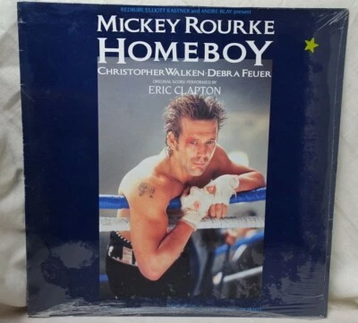 Various (Eric Clapton etc):  Homeboy Soundtrack  UK  1989  STILL SEALED  LP - Image 1 of 3