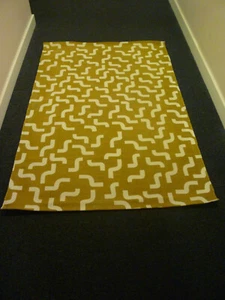 John Lewis Large Gold Rug Small Hallway Runner Mat 120 x 180 cm / 170 x 240 cm - Picture 1 of 12