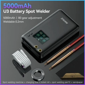5000mAh Spot Welder 2-in Color Screen Battery Spot Welding Machine AWITHZ U3 tps