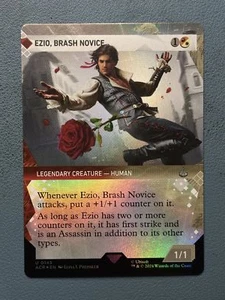 Ezio, Brash Novice (Showcase) Foil Assassin's Creed ACR MTG - Picture 1 of 1