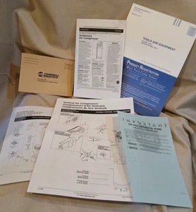 CAMPBELL HAUSFELD Air Compressor 2006 Vertical Model Instructions & Parts List - Imagen 1 de 7