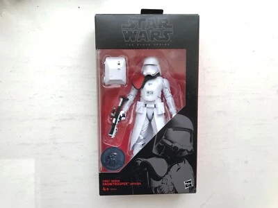 STAR WARS BLACK SERIES EXCLUSIVE FIRST ORDER SNOWTROOPER OFFICER FIGURE HASBRO - Image 1 of 3